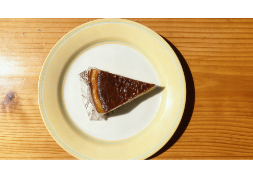 手作りバスク風チーズケーキ