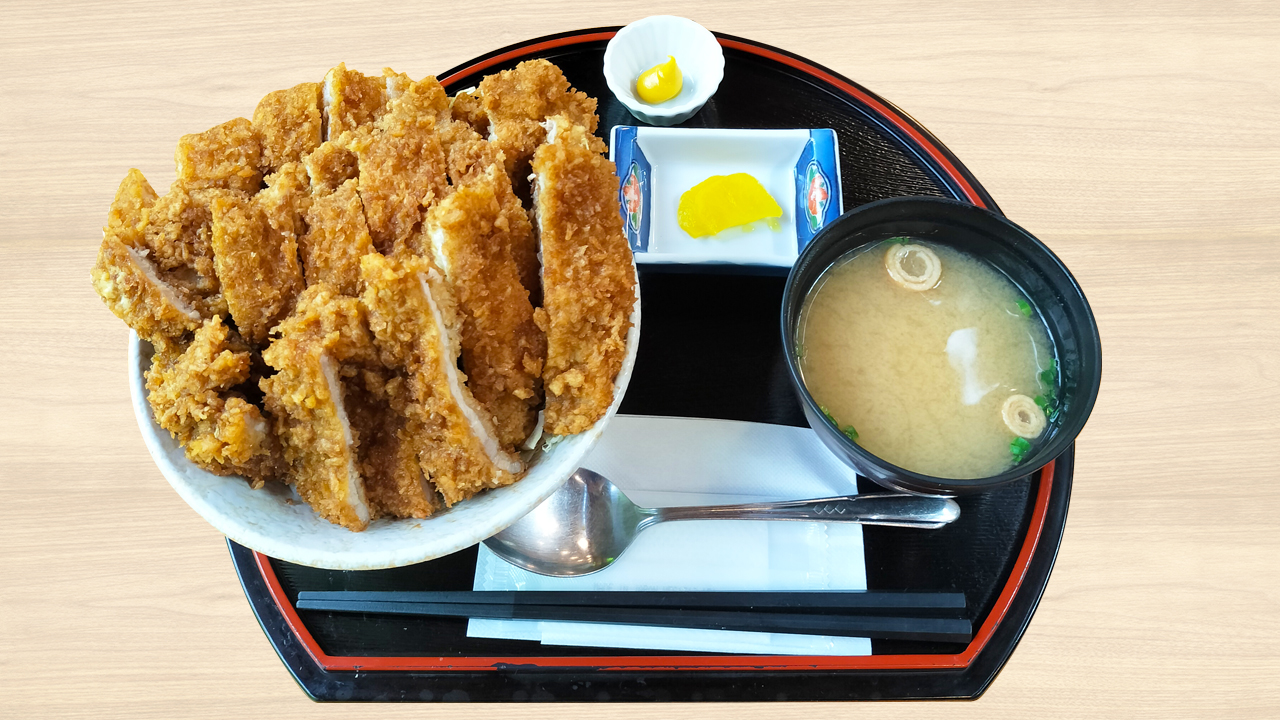 高知県吾川郡いの町/道の駅木の香/ソースカツ丼