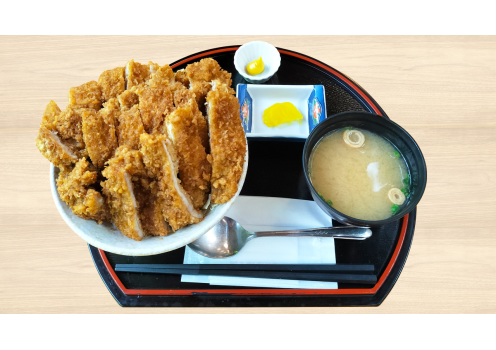 高知県吾川郡いの町/道の駅木の香/ソースカツ丼